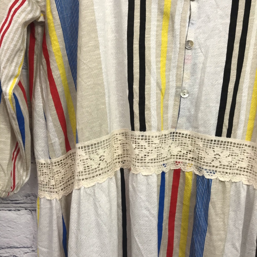 NEW Zara Ladies Striped Maxi Dress